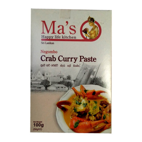 Ma's Negombo Crab Curry Paste 100g