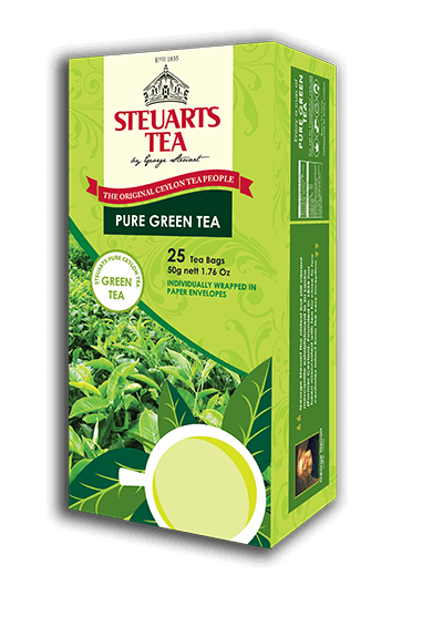 GST Pure Green Tea - ENV 25 tea bags