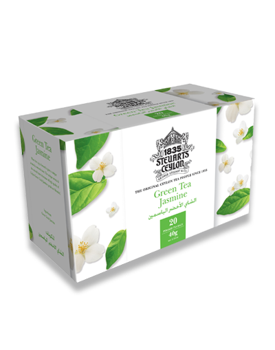 GST Green Tea Jasmine 20 Pyramid Bags
