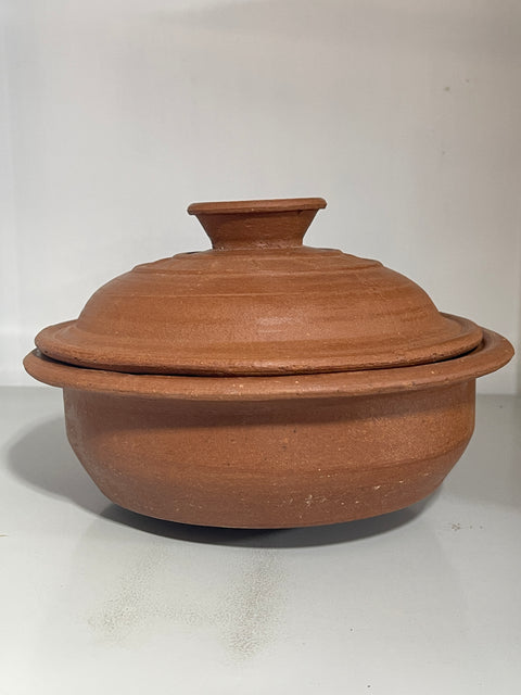 Clay Cooking Pot 9"
