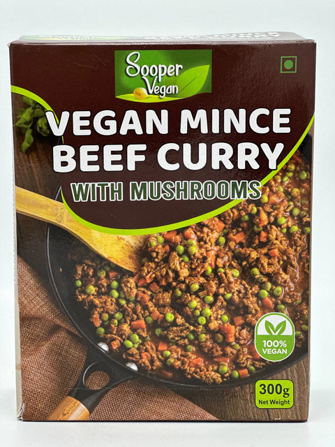 Sooper Vegan Mince Beef Curry with Mushroom - 300g
