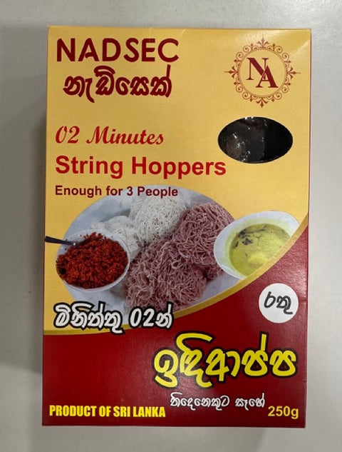 Nadsec 2 Mintes String Hoppers Red 250g
