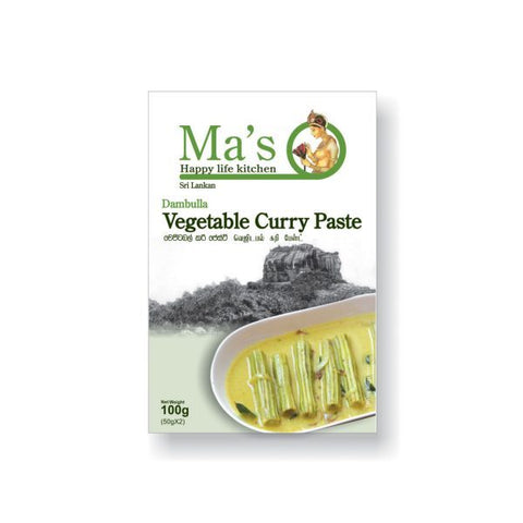 Ma's Dambulla Vegetable Curry Paste 100g