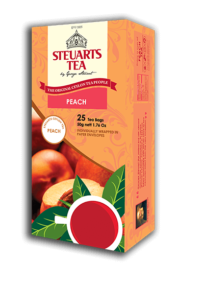 GST Peach Tea - ENV 25 tea bags