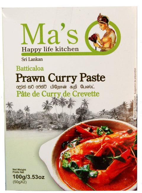 Ma's Batticaloa Prawn Curry Paste 100g