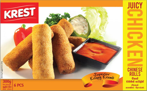 Krest Chicken Chinese Rolls 300g