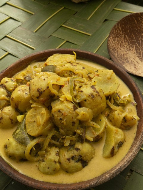 Wild Potato (Innala) Curry