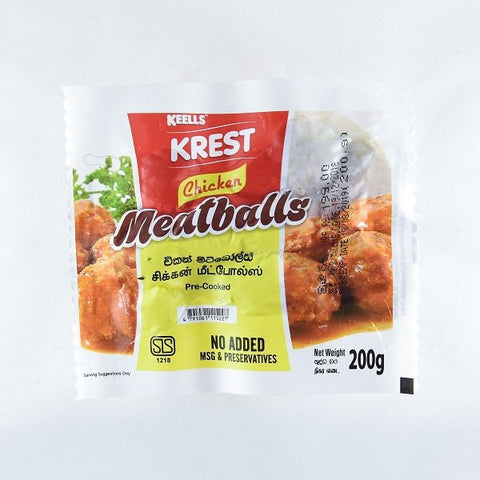 Keells Krest Chicken Meatballs 200g