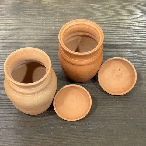 Clay Spice Bottles