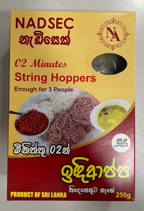Nadsec 2 Minutes String Hoppers White 250g