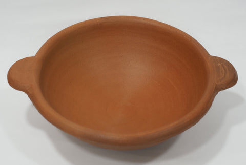 J 008 - 2 Clay Cooking Pan (7cm x 22cm)