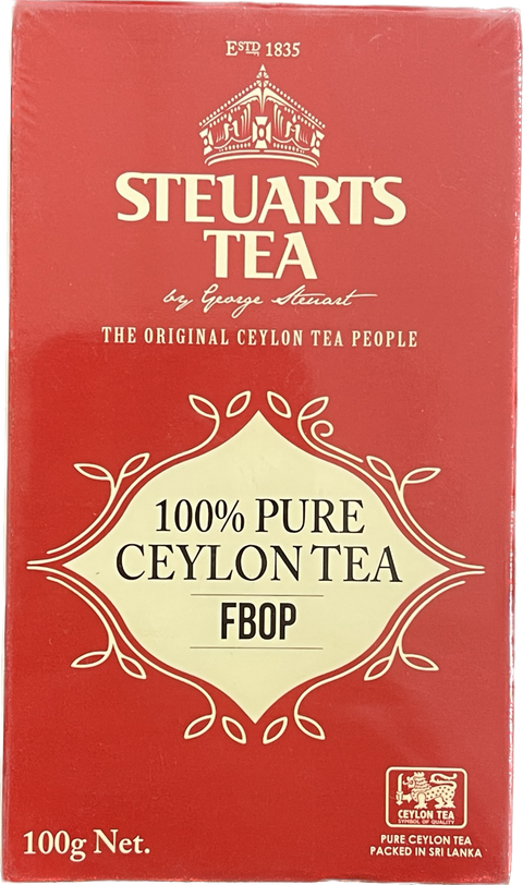 GST 100% Pure Ceylon Tea FBOP 100g