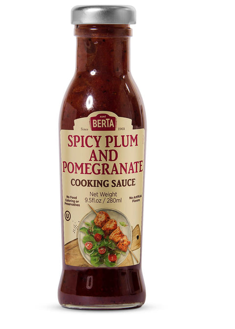 Aunt Berta Spicy Plum And Pomegranate Cooking Sauce