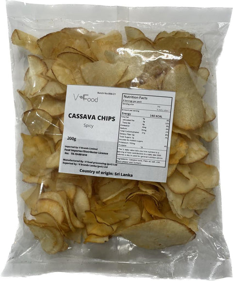 V Foods Cassava Chips 200g