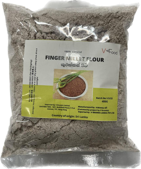 V Foods Kurakkan Flour (Finger Millet Flour) - 400g