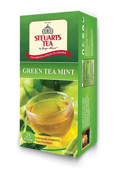 GST Green Tea Mint - ENV 25 tea bags