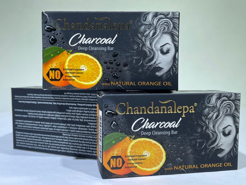 Chandanalepa Charcoal Cleansing Bar 100g ($10 HKD for 2)